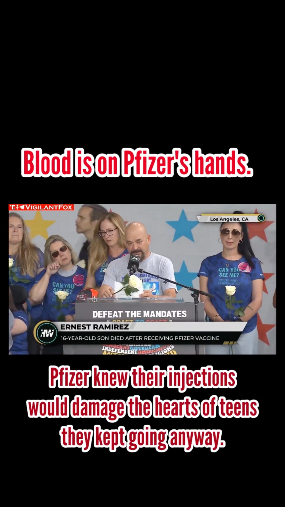 On Gettr Blood Is On Pfizer S Hands