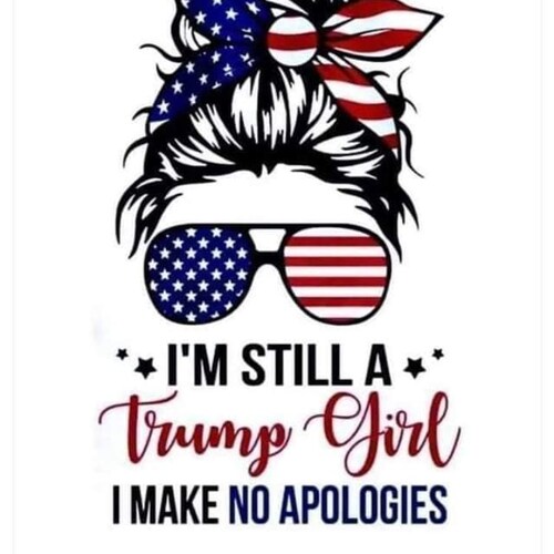 im a stay at home wife and fur mom and a trump supporter and patriot and im happily married and i block all liberals and...