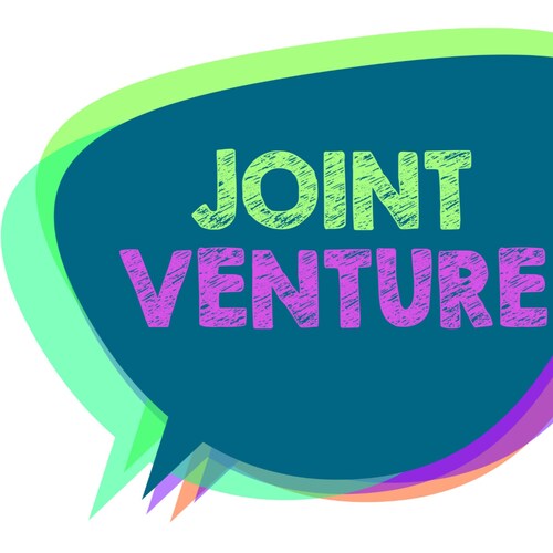 a commercial enterprise undertaken jointly by two or more parties which otherwise retain their distinct identities.