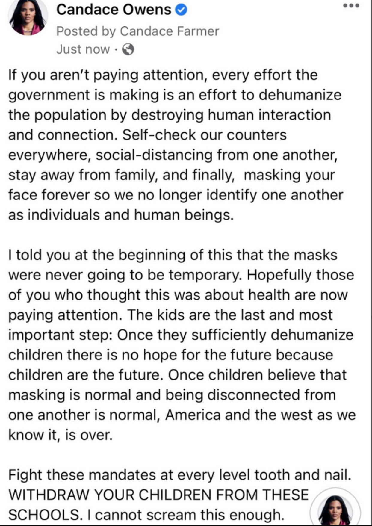 View phoebe55's post on GETTR. Join the discussion, share your thoughts, and connect with the community.