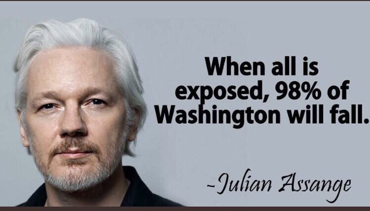 He tried to warn us, just like JFK did, they whacked JFK with the Bush Sr wetworks team and they arrested Julian, now the complicit RINOS like Jim Jordan a