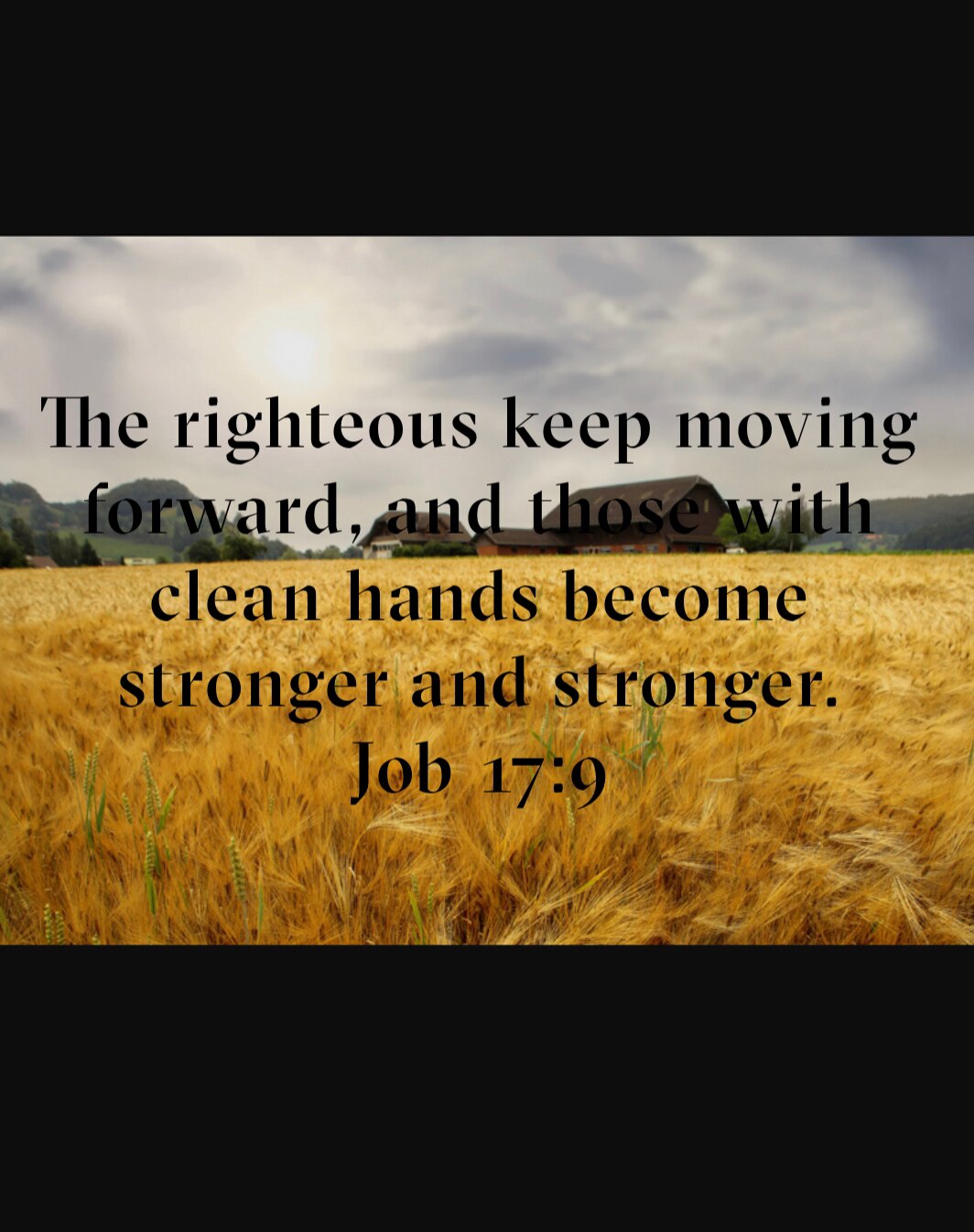The road is long; like a farmer who turns the soil in the fall to prep for his harvest next year… we...
