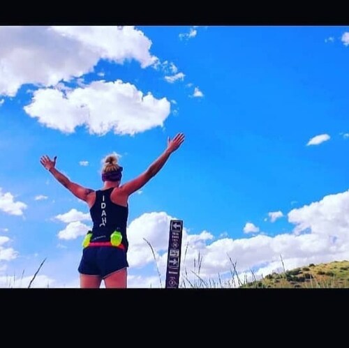 Runner, Idahoan, American.(Period).