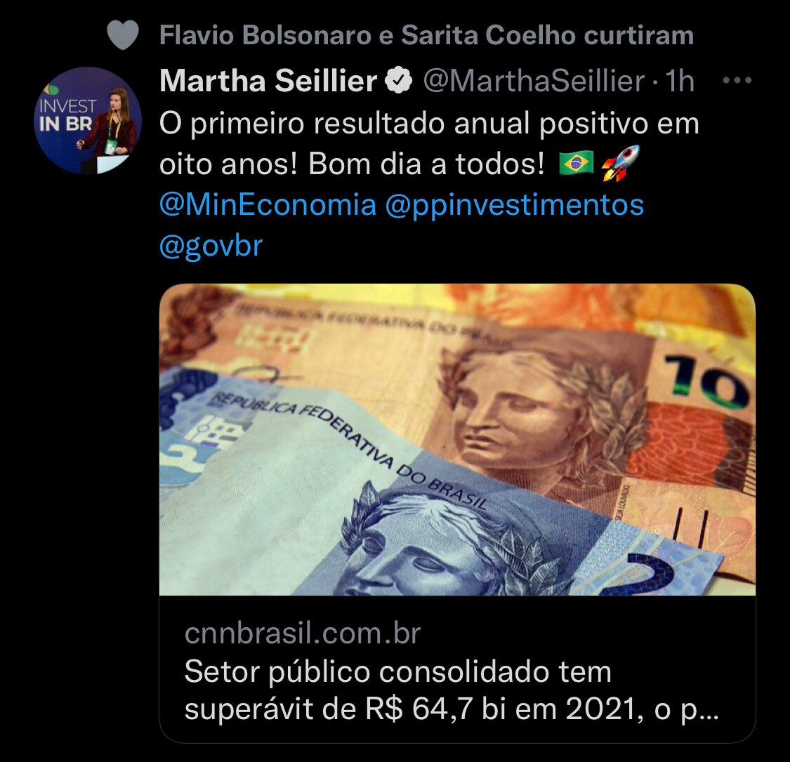 Ao pessoal liberal que faz “críticas construtivas” ou mesmo dizem que este não é um governo liberal na economia.
Paulo Guedes, “Chicago boy”, tem carta branca no SUPER Ministério da Economia (Fazenda + Planejamento).
O resto é lorota.