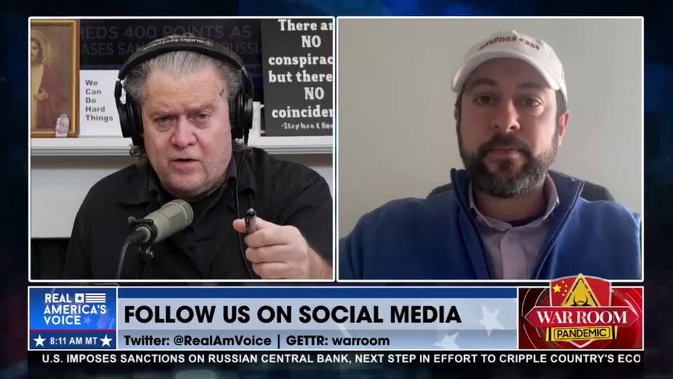 “We’re getting 800,000 barrels [of oil] a day; we’re spending 2.2 billion dollars a month. We’re fun...