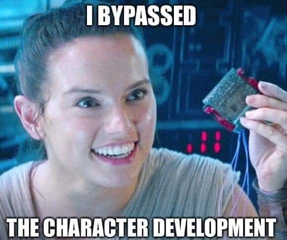 #Disney era #StarWars be like... 