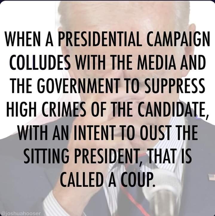 Oh, Yes And Don't Forget Millions
Of Fraudulent Mail In Ballots !
More Votes Then Voters !
And The Voting Machines !
And Corrupt Judges Across 🇺🇲
Who For
