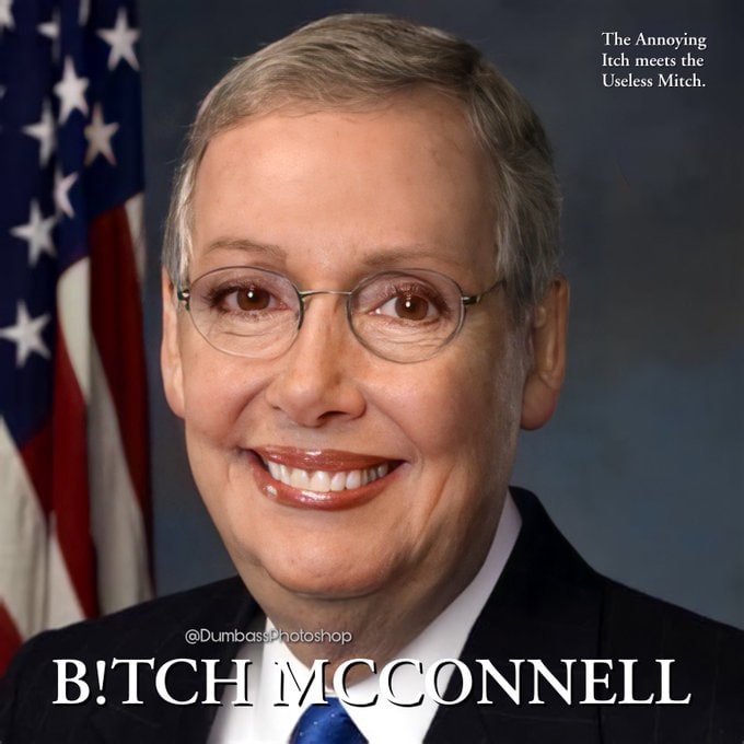 #mitchmcconnell #bitchmcconnell #rino #gop 