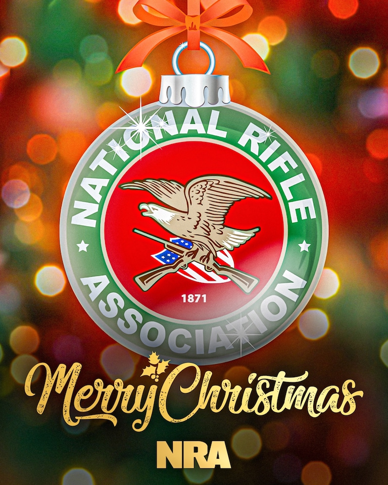 Merry Christmas from the NRA — America’s longest-standing civil rights organization. We hope Santa brought you all the guns and ammo. 🎅🏼🎄