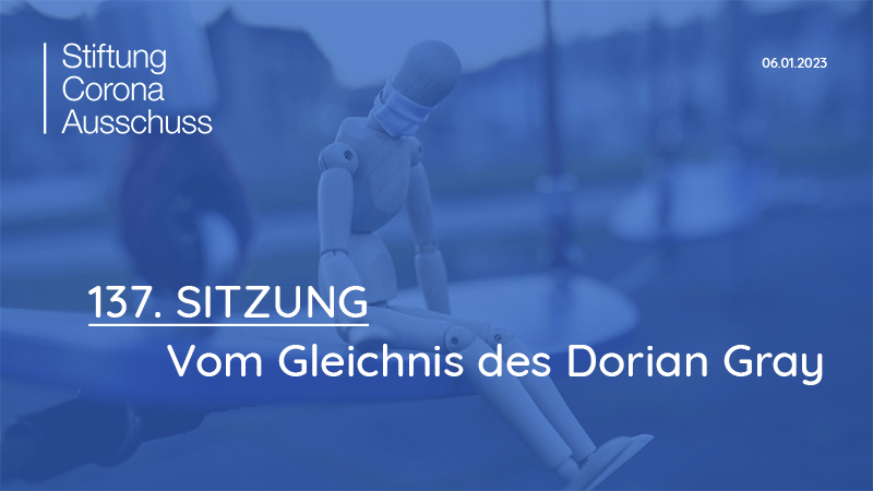 Sitzung 137: "Vom Gleichnis des Dorian Gray"

06.01. ab ca. 14:00 Uhr!
LIVE HIER AUF GETTR🔥!

⚠️ Li...