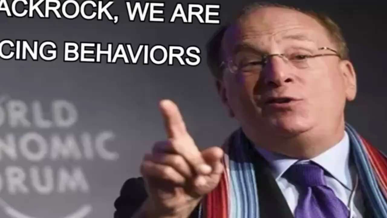 BlackRock CEO Larry Fink Says He Believes In Forcing Behaviors 🤡

"Behaviors are going to have to change and this is one thing we are asking companies, you have to force behaviors and at BlackRock, we are forcing behaviors." 👀