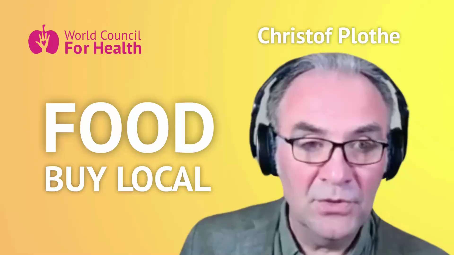 Christof Plothe on Why It's So Important to Buy Food Grown Locally

"If we eat something unripe, we ...