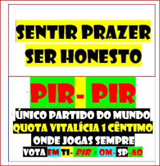 REVISÃO CONSTITUCIONAL
Artigo 122.º CRP (Elegibilidade) Presidente da República PR 
São elegíveis os cidadãos eleitores, portugueses de origem, maiores de 35 anos.
E ATÉ 50 ANOS 
PERJURAR CRP DEMISSÃO IMEDIATA
PROPOSTA CONTRIBUTO PIR
c) Defender a democracia política, assegurar e incentivar a participação democrática dos cidadãos na resolução dos problemas nacionais;