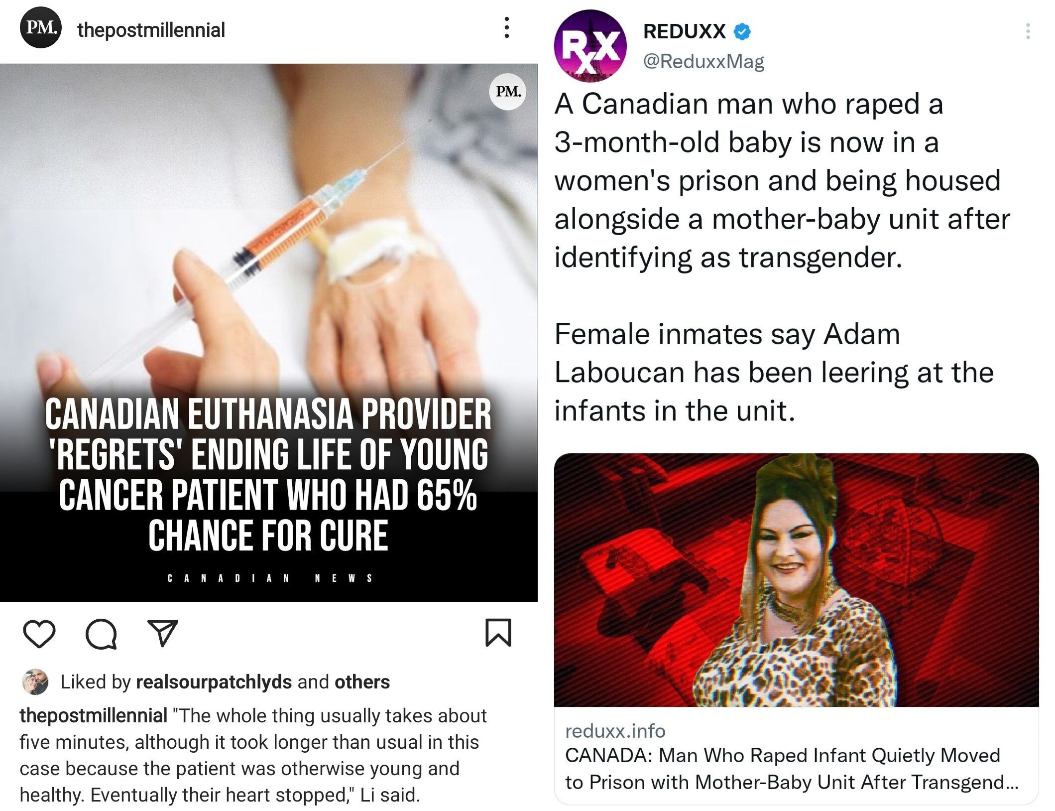 I've been critical of the Canadian government, but it's now clear it's not just the government that'...