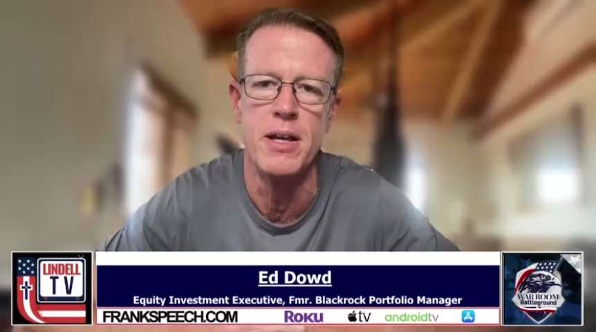 DOWD: The stock market is on razors edge right now. I don’t like to make predictions, but if I had to guess — the stock market is going to fall apart the next week or two. @EdwardDowd 