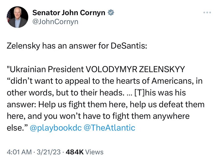 Texans Should be Ashamed This Collaborationist RINO Represents Such a Great State