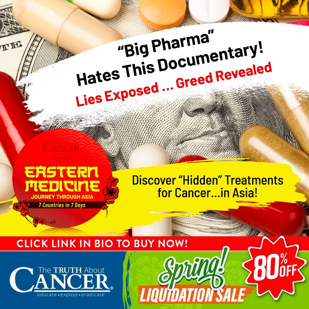 💥Guys! We are having an INCREDIBLE LIQUIDATION Sale on our #TTAC Series - #EasternMedicine where Ty and our crew went to Asia and uncovered some really GREAT advanced healing protocols for #cancer!! 

LOWEST PRICE POINT EVER!! You can get the ENTIRE series for 80% off - as low as $39 for all 7 episodes!! 

Here's your link to purchase: https://shop.thetruthaboutcancer.com/pages/eastern-medicine-gold-package 

We do this because we love you and don't want to lose you like we lost Mom and Dad and 5 other close family members because we didn't have this information when they were diagnosed with cancer. 

Out of our ashes of death we bring you the truth that gives life! Please enjoy and share with everyone you know. It just might save their life!! 

@CancerTruth