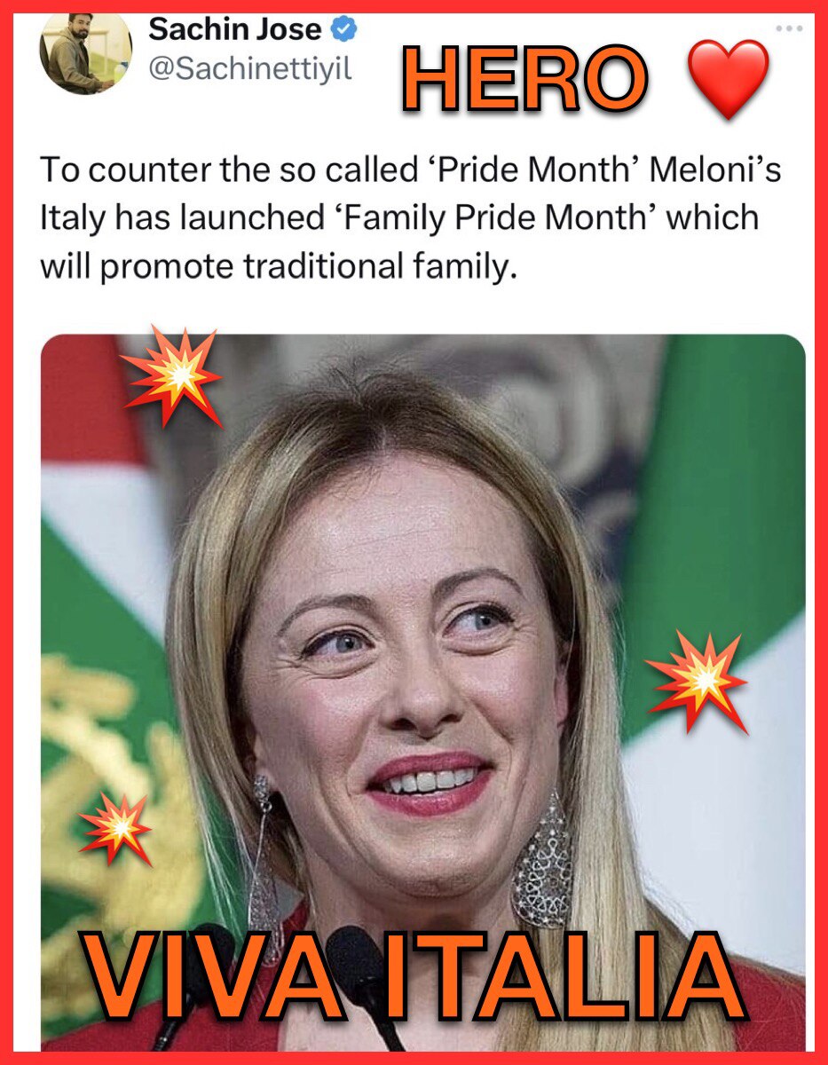 ❤️Thank you Meloni! #FamilyPrideMonth ❤️