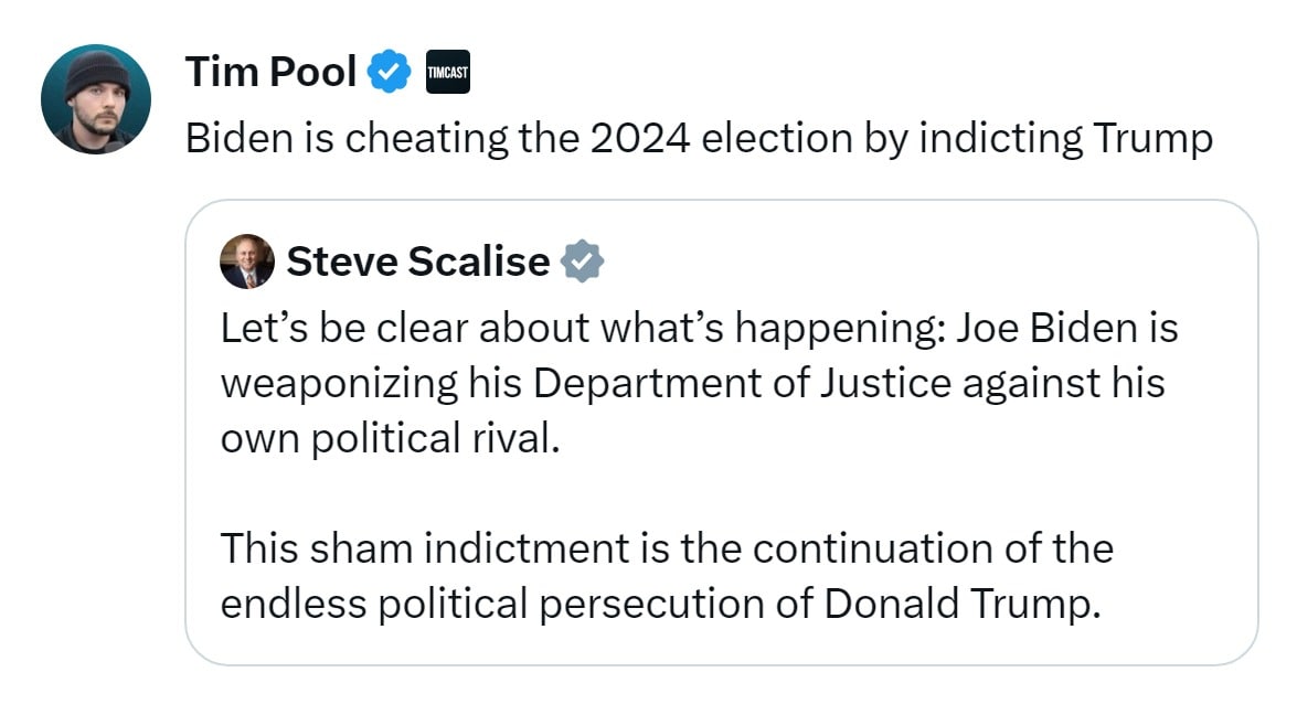View il Donaldo Trumpo's post on GETTR. Join the discussion, share your thoughts, and connect with the community.