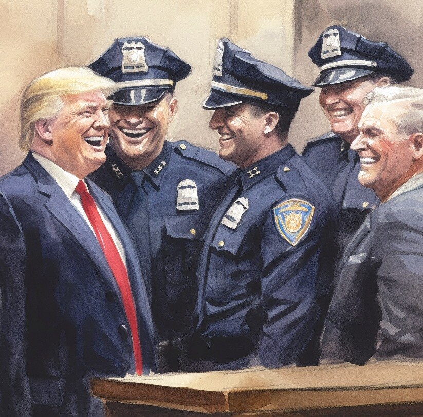 THEY ALL LOVE THE REAL PRESIDENT!!!