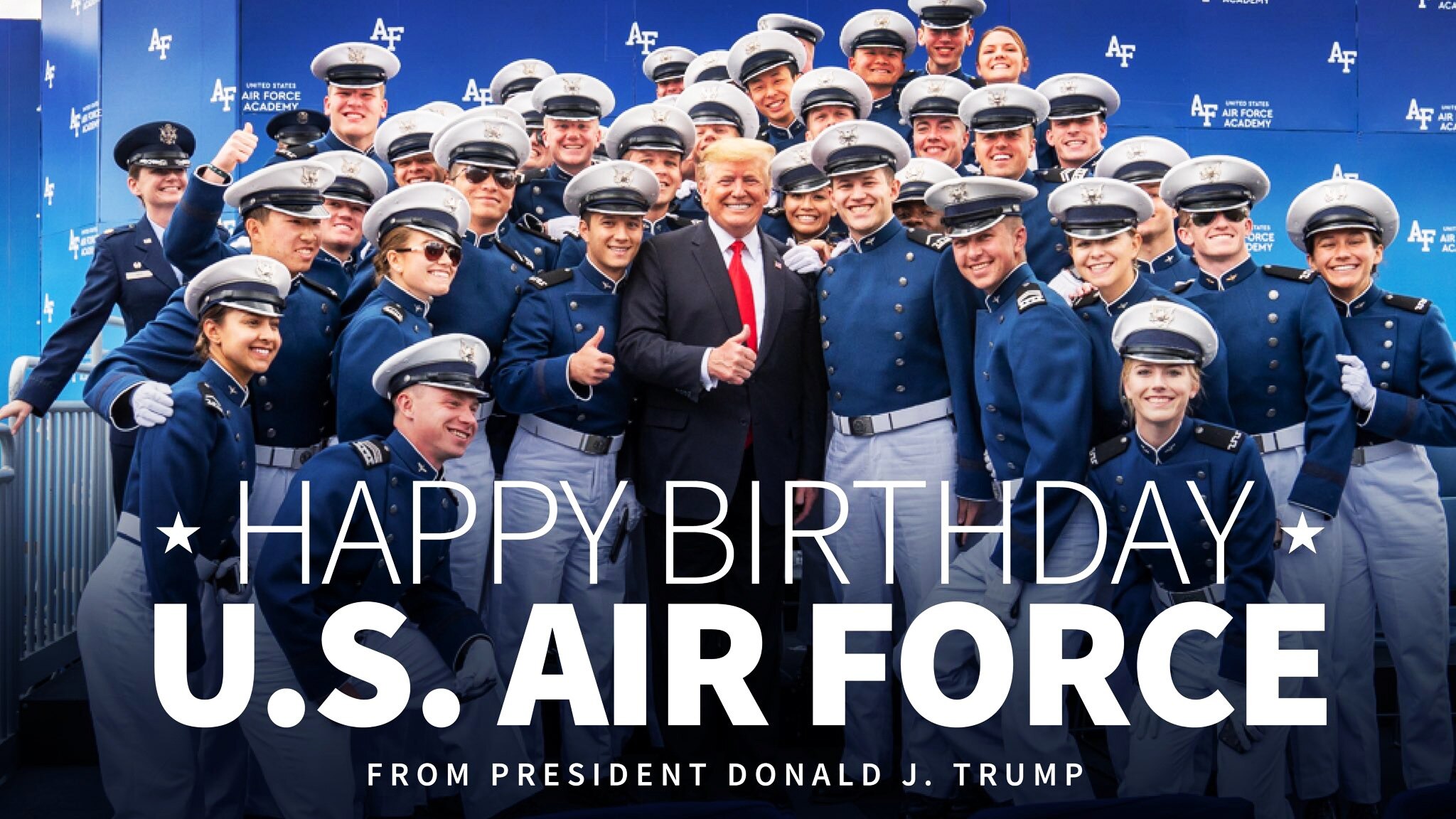 HAPPY BIRTHDAY TO OUR GREAT @USAirforce!!! #USAF76🇺🇸