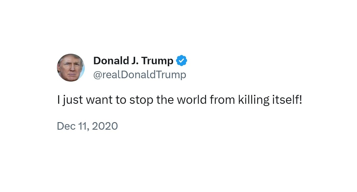 View il Donaldo Trumpo's post on GETTR. Join the discussion, share your thoughts, and connect with the community.