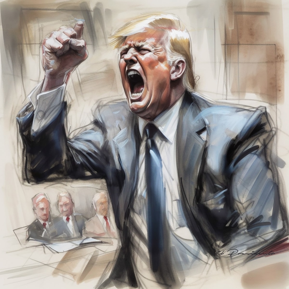 "YOU CAN'T HANDLE THE TRUMP!!!"