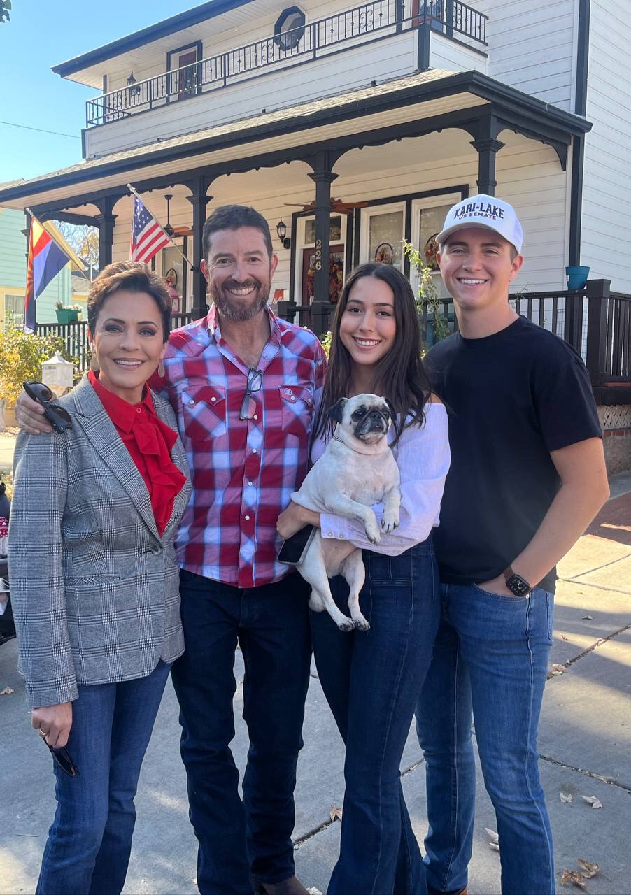 What a blessing to have my family with me at the Prescott Veterans Day Parade! 

We love you, Arizona. 🌵 ❤️
