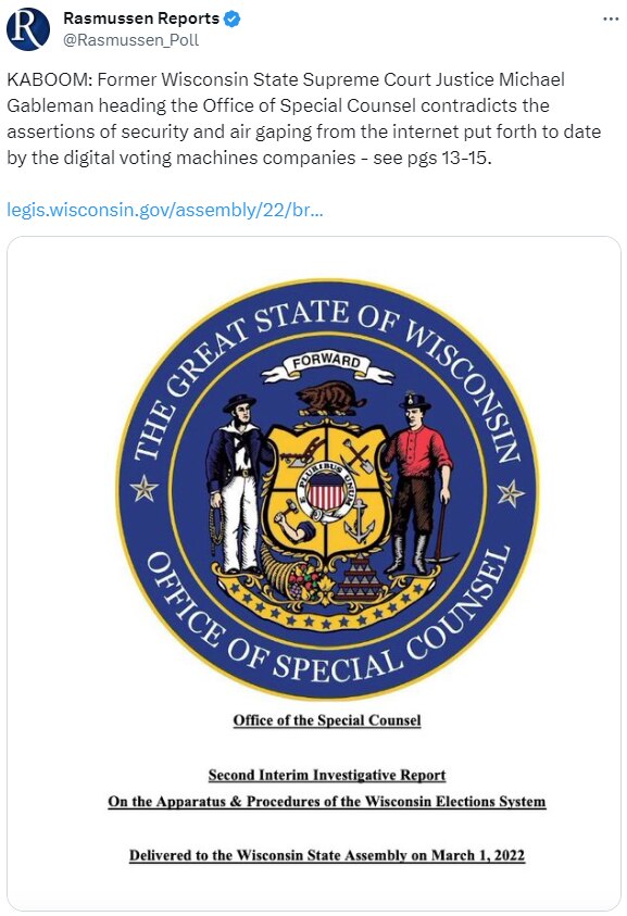 Update: 

Guess which official State legislative report is currently offline?

We're sure it's just ...