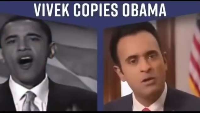 Watch As Vivek Ramaswamy Repeatedly Uses Barack Obama’s Talking Points & Even Word For Word Copies O...