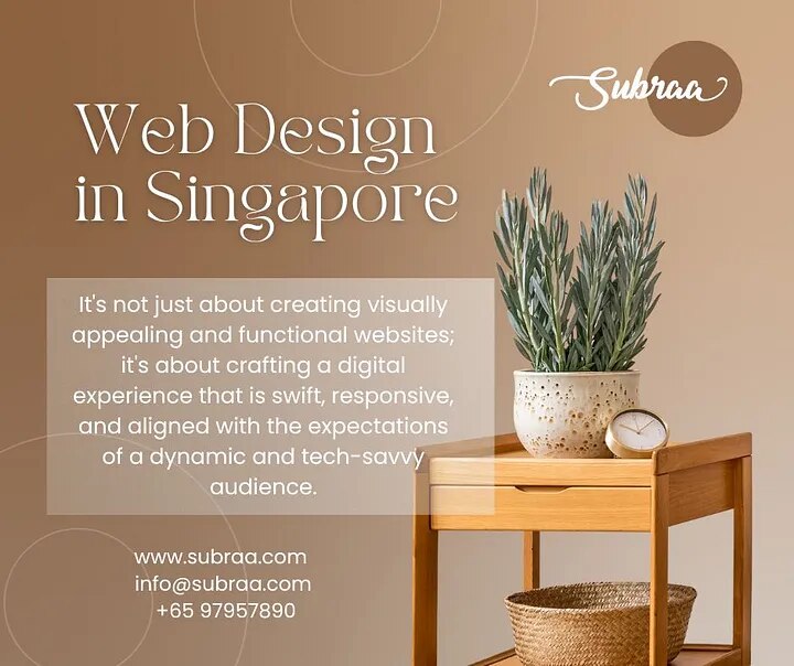 Web design in Singapore pivots on the importance of website speed optimization.- Subraa

Online impr...