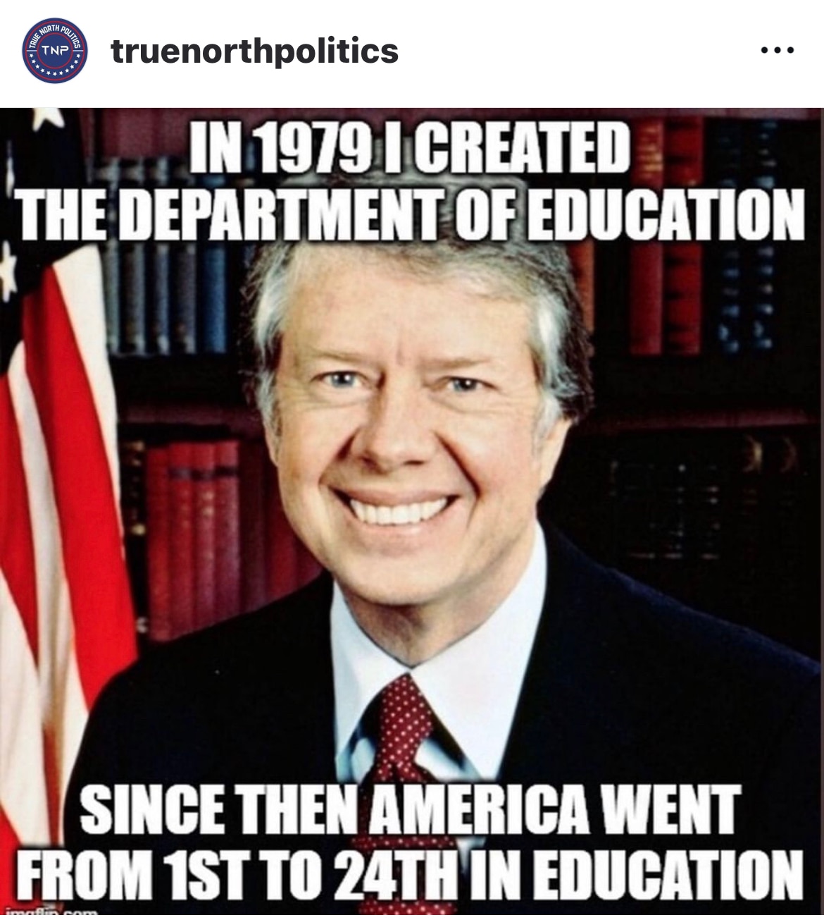 President Trump! On your 2nd day in office defund and remove the Department of Education.