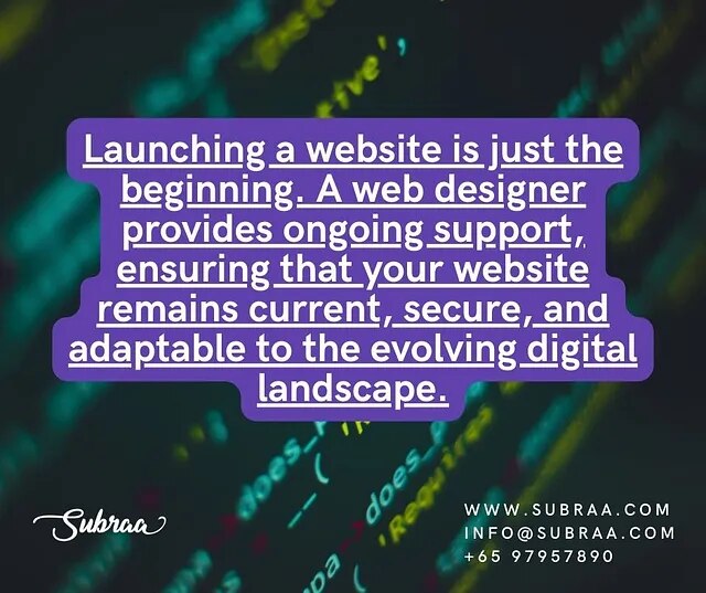 Tailored to Your Brand Identity with us — Subraa


The role of a Freelance web designeris akin to an...