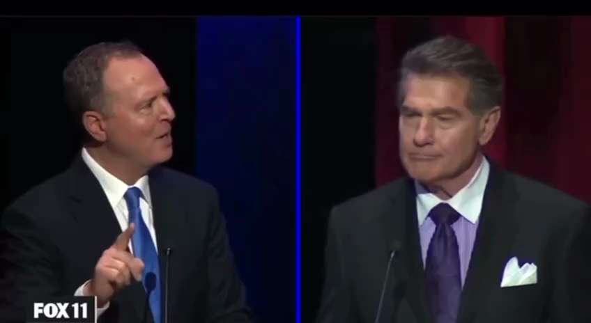 Steve Garvey smashes lying watermelon head tonight