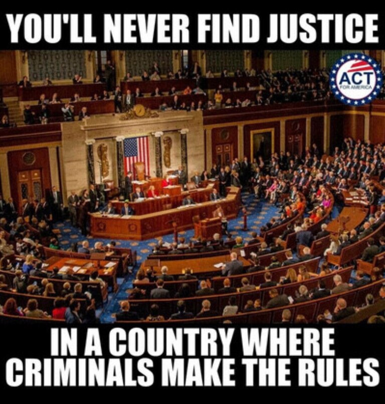 We watch Trump pay millions to a lady whom he never met. We watch indictments for questioning a stolen election. We watch charges for J6, which are unsubst