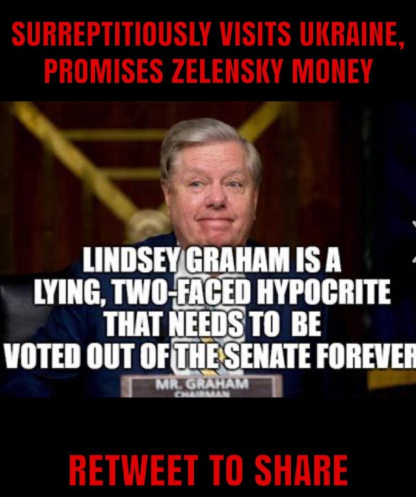 Graham is nothing but RINO trash,always has been