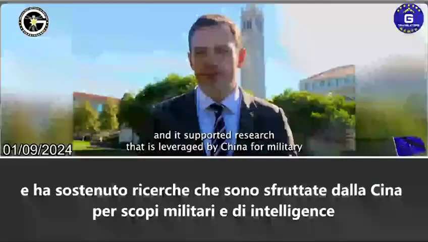 （🇮🇹意大利语）

🌈09/01/2024 Il deputato Mike Gallagher sul disaccoppiamento tecnologico tra Stati Uniti...