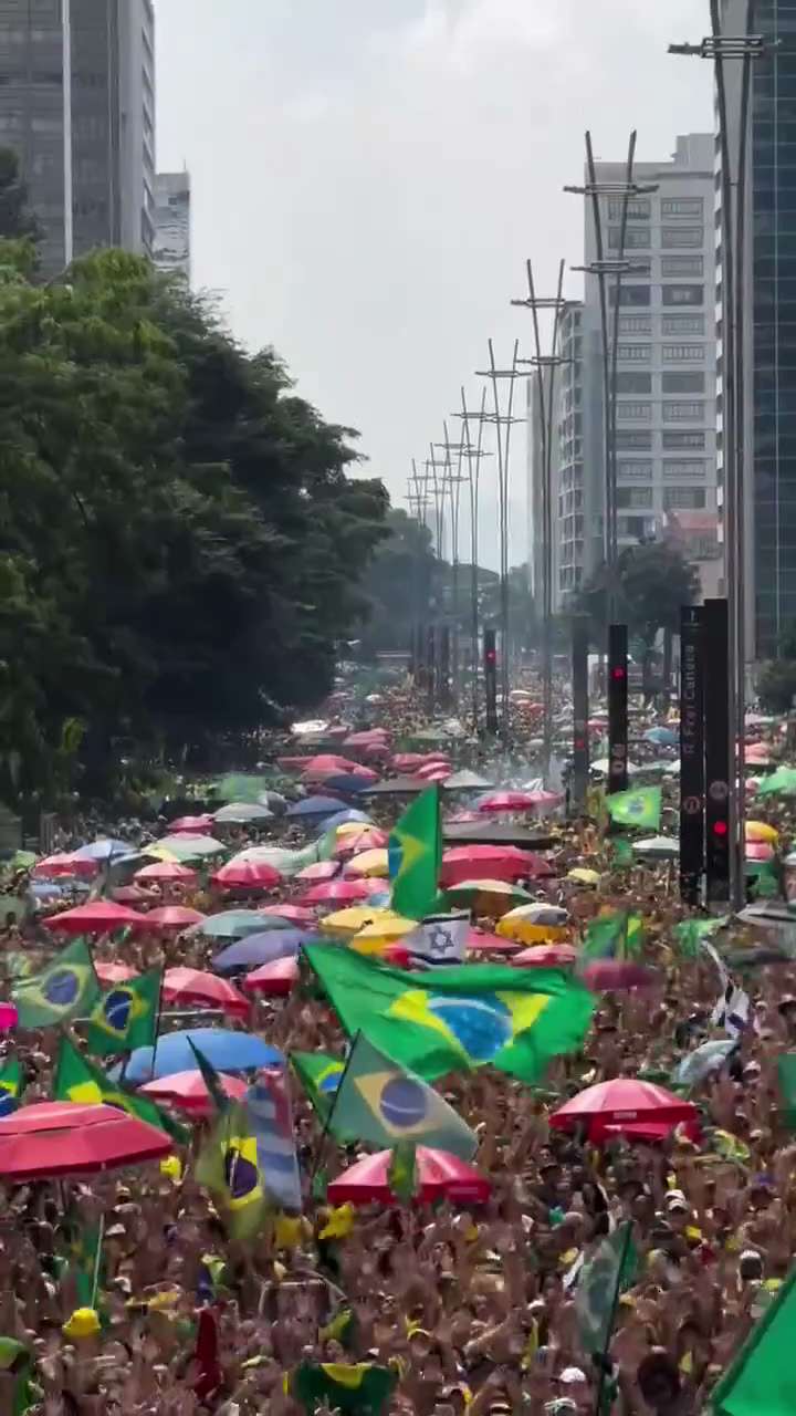 Massive rally to take back Brazil 