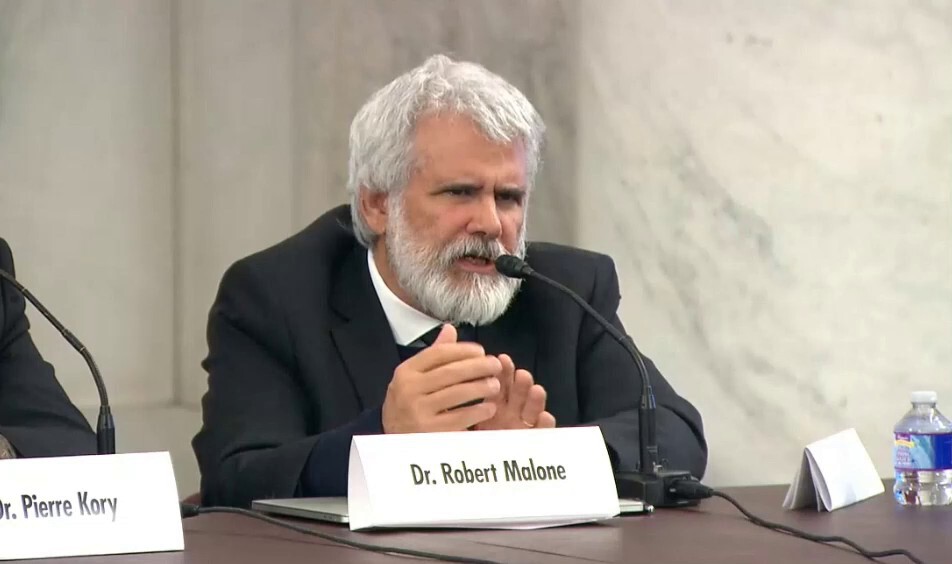 Dr. Robert Malone: "If we continue to pursue universal vaccination, the high probability is that we ...