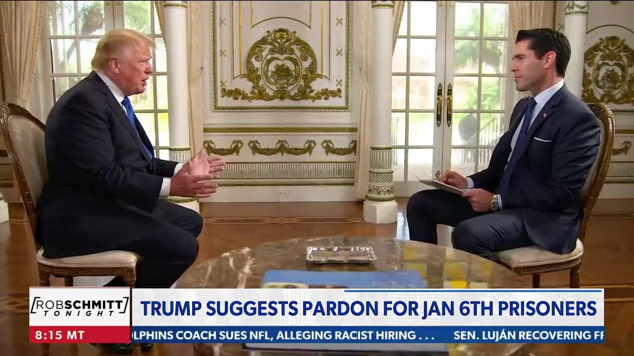 President Trump Responding To Lindsey Graham Calling Pardoning Jan 6 Political Prisoners “Inappropriate”

“Well, Lindsey Graham is wrong. I mean Lindsey is a nice guy, but he’s a RINO.”

“Lindsey Graham doesn’t know what the hell he’s talking about.”

President Trump Also Calls The Killing Of Ashli Babbitt A "Disgrace"