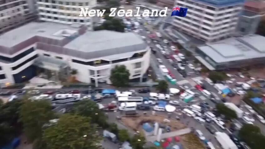 @nvcommish ℹ Spectacular Drone Scenes...!

New Zealand Parliament Standoff, Kiwis says enough and decides to ri...