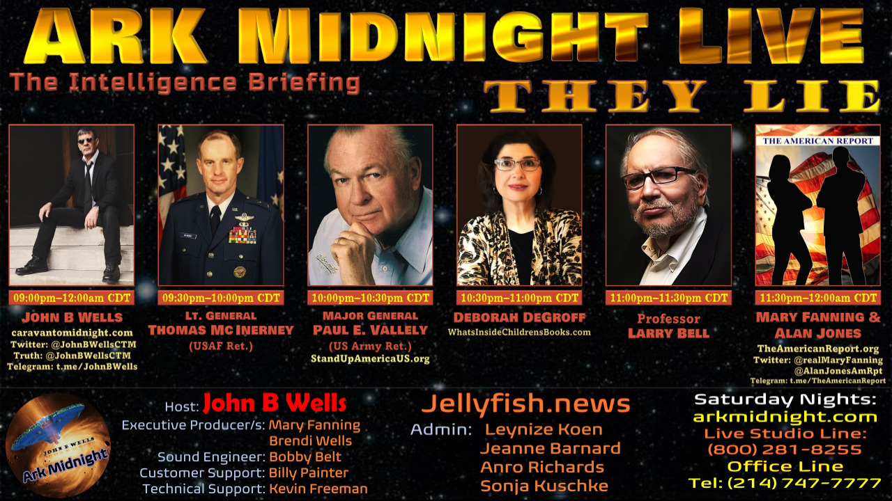 CDM On GETTR : The Intelligence Briefing / They Lie - John B Wells LIVE