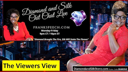 Silk talks about President Trump, the Town Hall with CNN and includes THE VIEWERS VIEW



Sponsors: Use Promo Code: DIAMOND or TRUMPWON
1. https://TWC.Health (Spike Protein Support)
2. https://CardioMiracle.com
3. http://MaskDerma.com
4. https://GiveSendGo.com
5. https://MyPillow.com/TrumpWon
6. https://TheDrArdisShow.com/shop-all/
7. https://www.Curativabay.com/?aff=1
8. https://DrStellaMD.com
9. https://www.KattsRemedies.com/shop/ ?aff=3

Follow Diamond and Silk on https://FrankSocial.com/u/DiamondandSilk 

See Us On: LINDELL TV,  CTVA.TV,  RSBN,  GETTR LIVE, RUMBLE LIVE, FRANKSPEECH