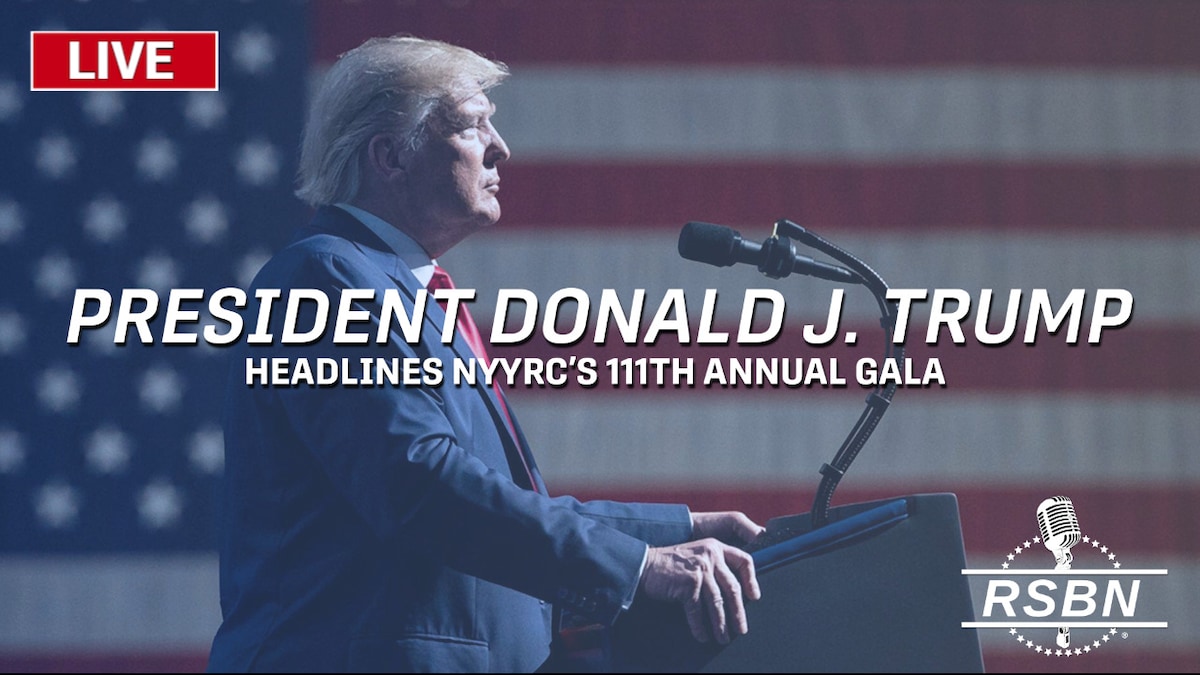 LIVE: President Donald J. Trump Headlines the NYYRC's 111th Annual Gala - 12/9/23