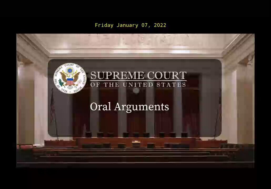 Based Justice Alito:

"There is a risk [to the vaccine.] Has OSHA ever imposed any other safety regu...