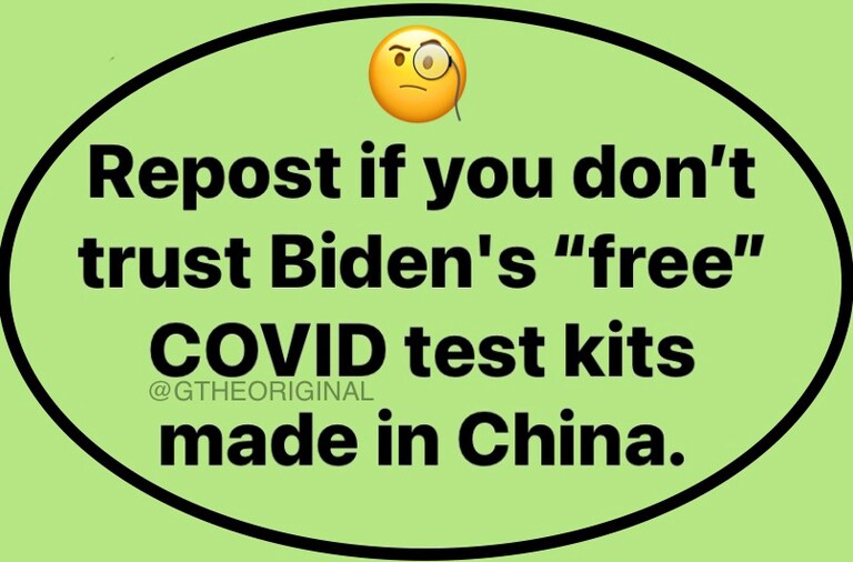 #covidhometestkit #ccpvirus #madeinchina #ifollowback #share