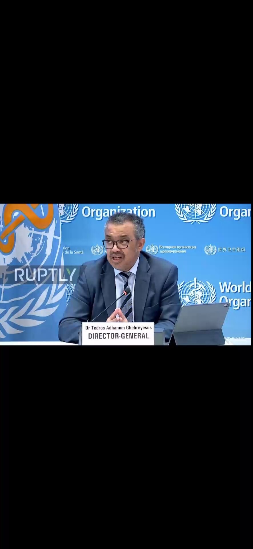 WATCH! WHO Director Says COVID Boosters Are Used To “Kill Children” In Slip-Up During Press Conferen...