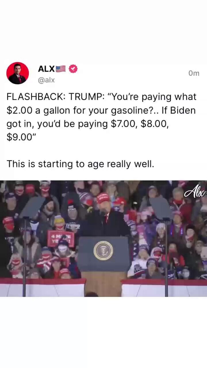 Our president was right again!!!!!