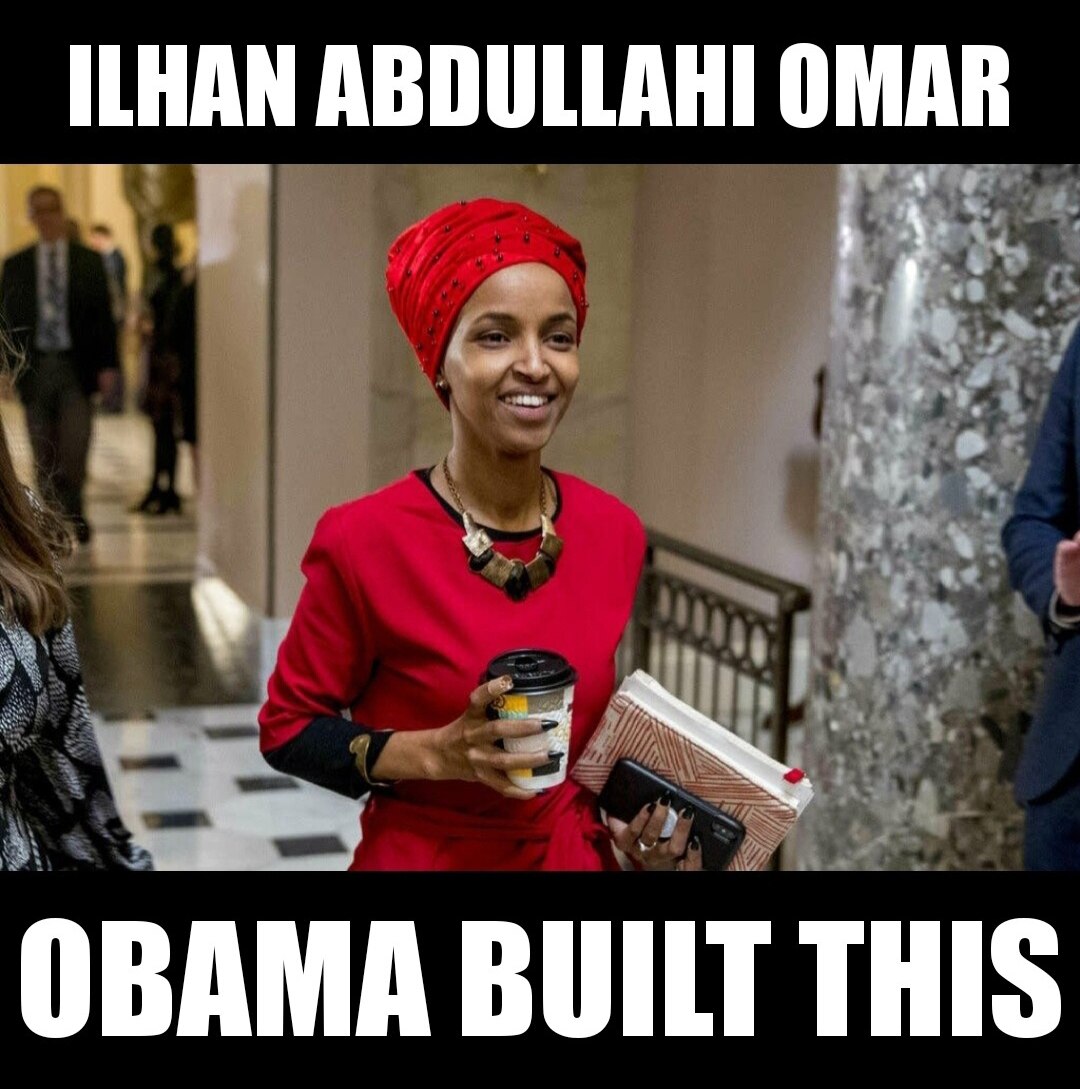 @8_27j Connected the dots almost immediately after she was elected to the House... Made this meme shortly t...