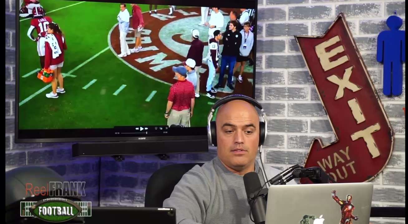 Coach Nick Saban Alpha Males Jimbo Fisher!! Check out the full episode on YouTube. Link in Bio 👆#fo...